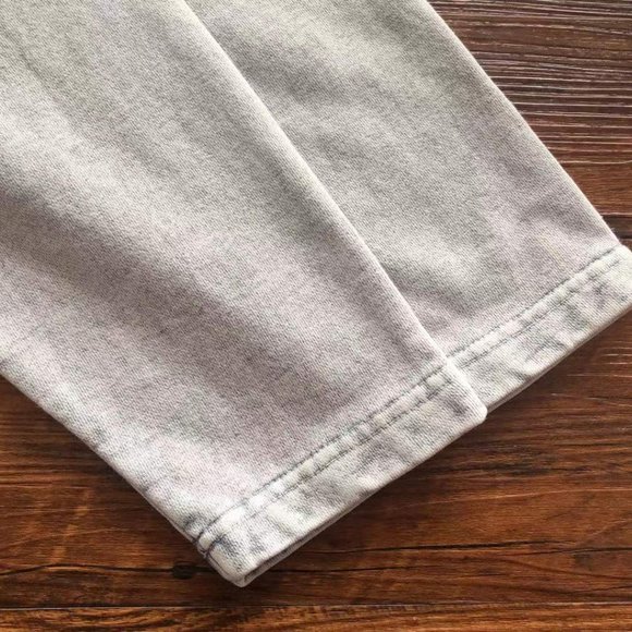 Cavermpt Silver Long Sleeve Sweatshirt Blue Geometric Print - Picture 11 of 16